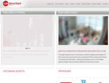 Tablet Screenshot of canstruction-houston.com